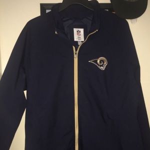 women’s RAMS NFL jacket